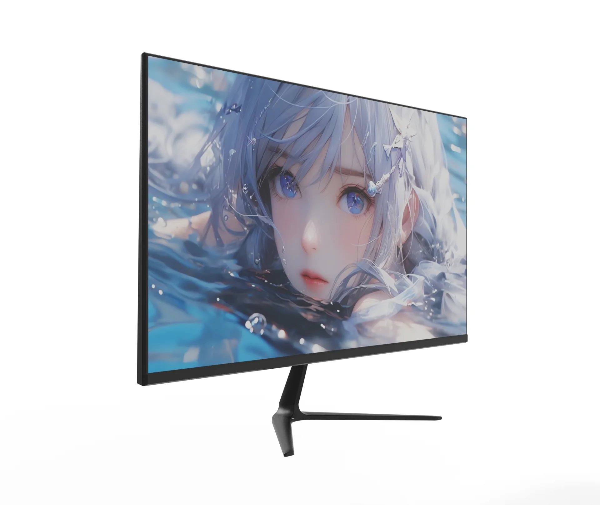 24 Inch Frameless Office Monitor Black/White Color - Core Series (1)