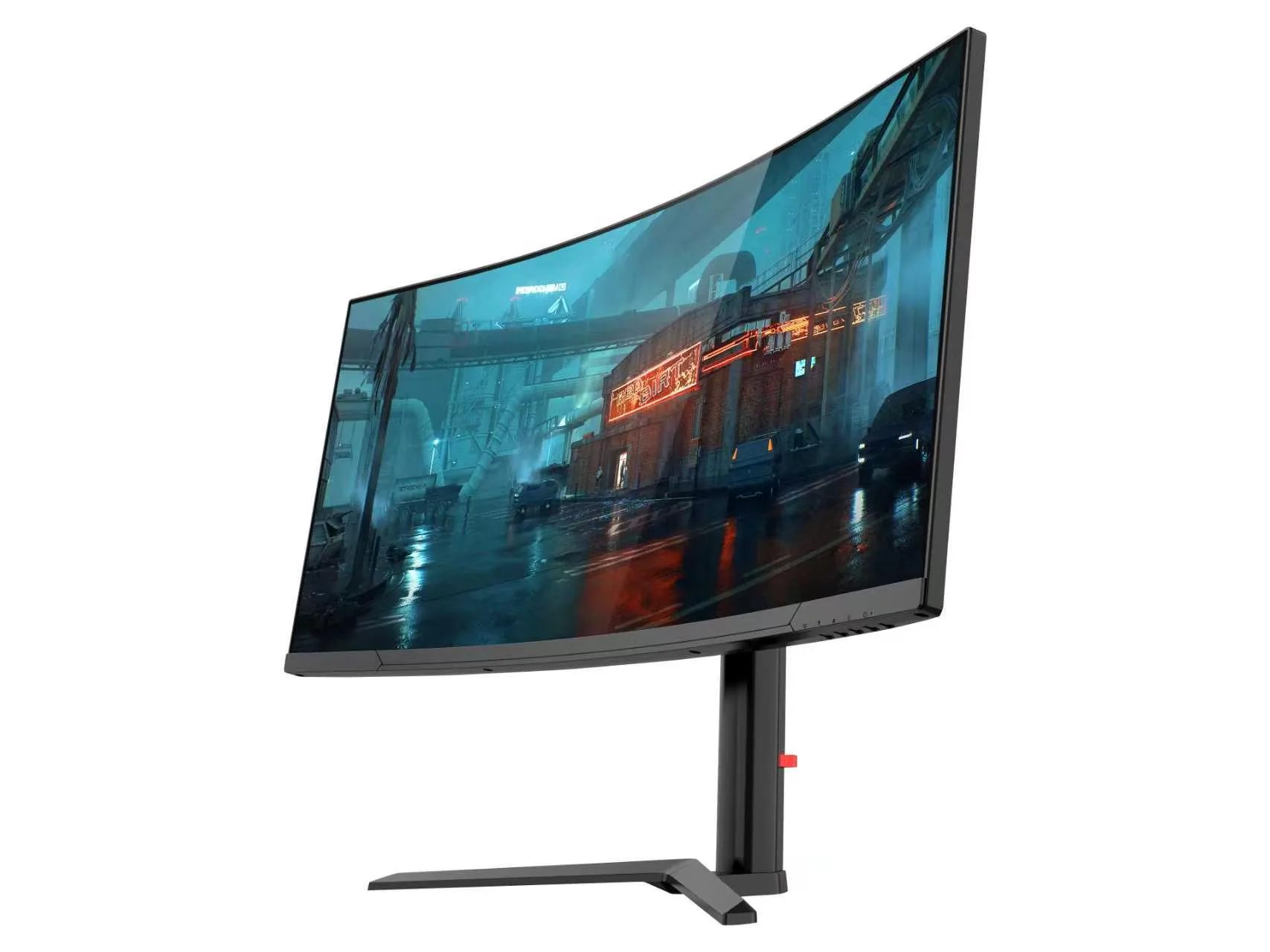 34 Inch Ergonomic Stand VA Curved Gaming Monitor 1800R Black Color - Arcus Series (1)