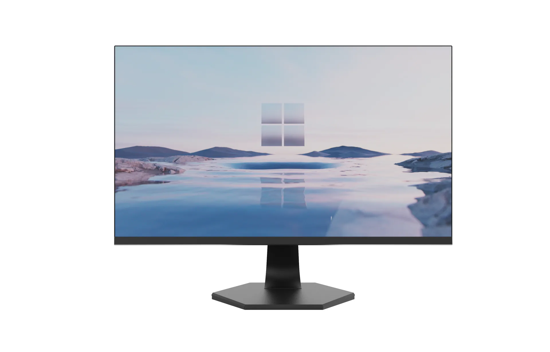 24 Inch VA Frameless Office Monitor Plastic Stand- Core Series (1)