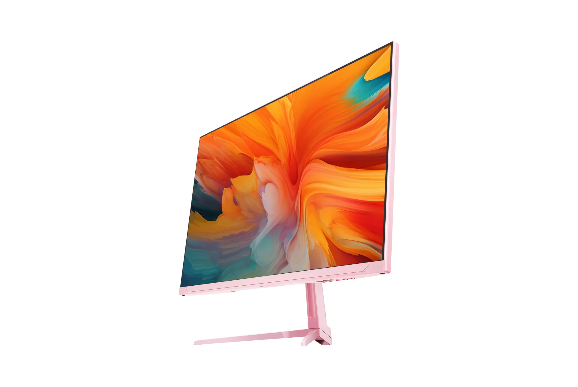 24 Inch Gaming Monitor Pink Color Bezel-Less Flat Screen - R Series (2)