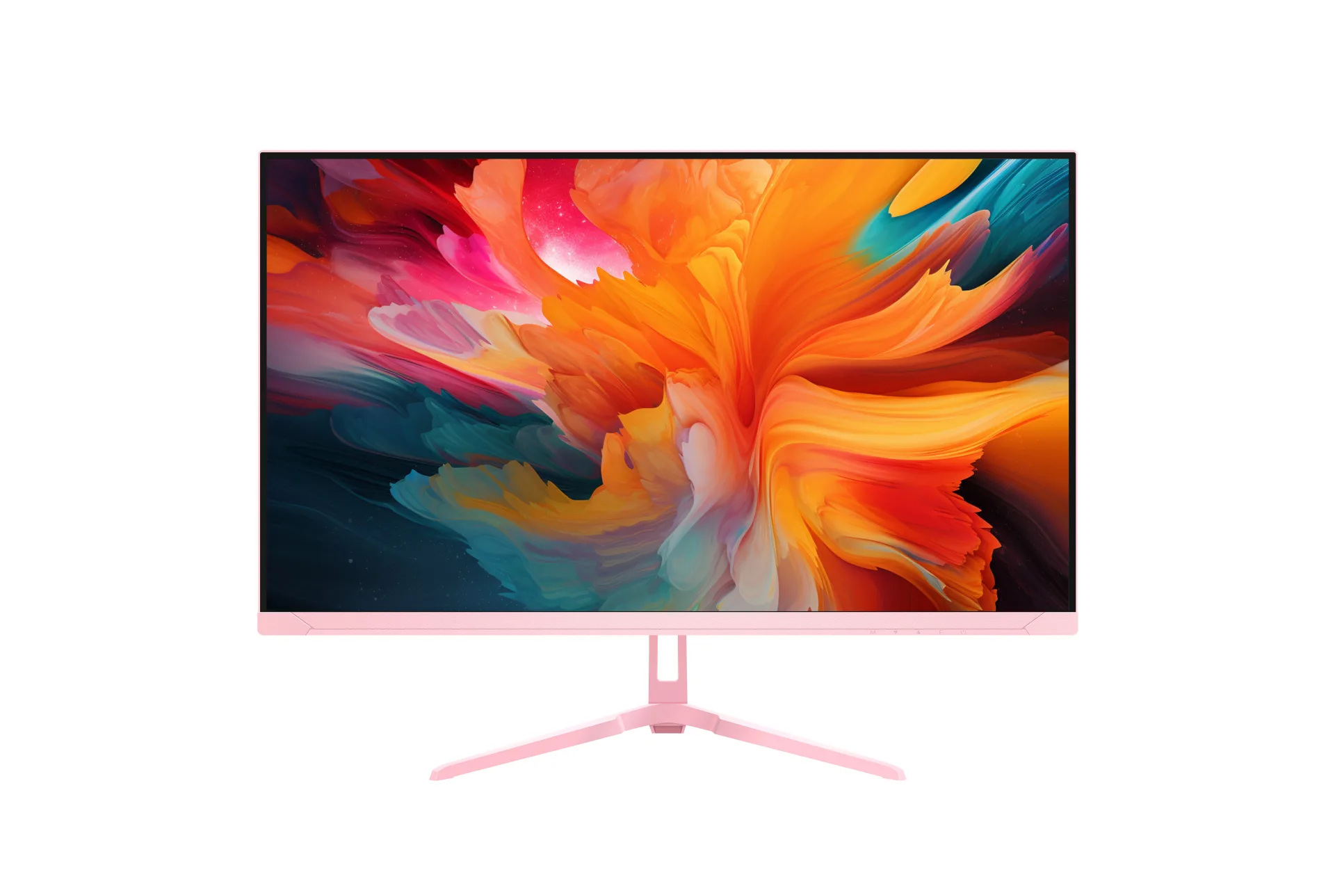 24 Inch Gaming Monitor Pink Color Bezel-Less Flat Screen - R Series (3)