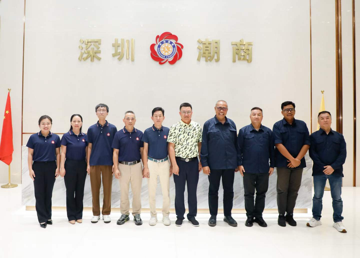 Yanxun Display at an Indonesia investment business exchange in Shenzhen