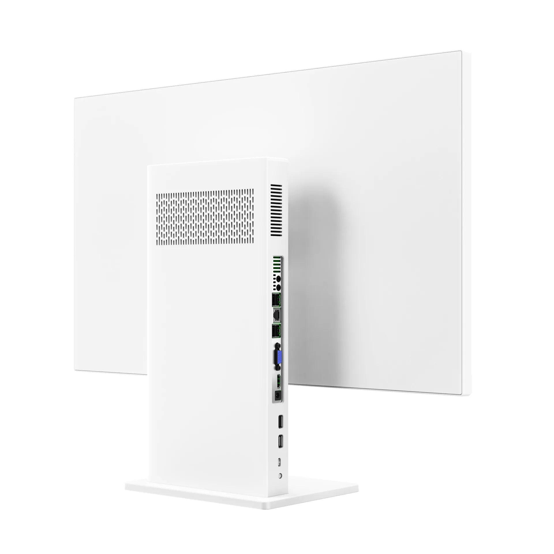 Customizable 27 inch All-In-One Desktop Computer, White Or Gray Metal Casing (1)