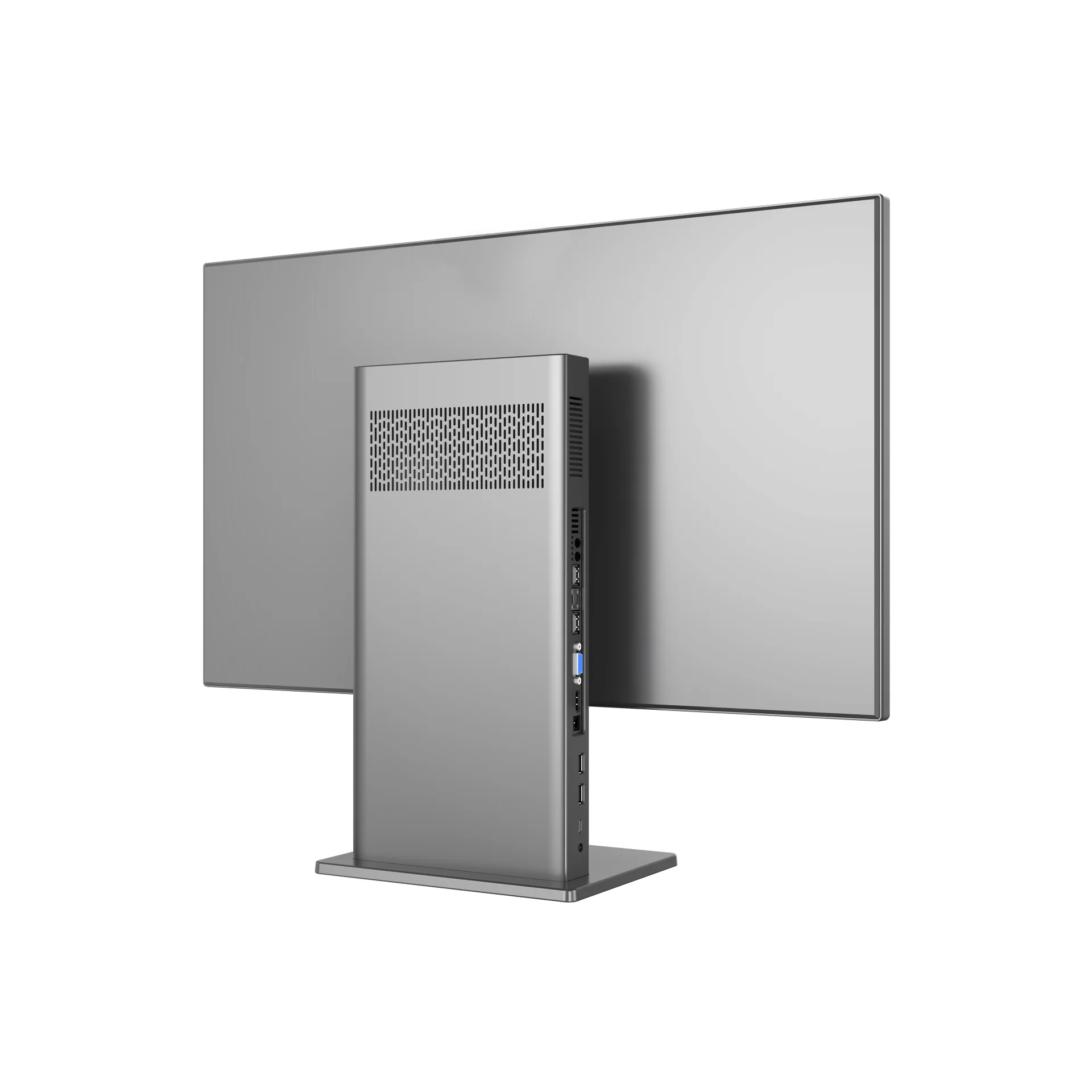 Custom 27 inch All-In-One Desktop Computer Gray Or White Metal Casing (5)