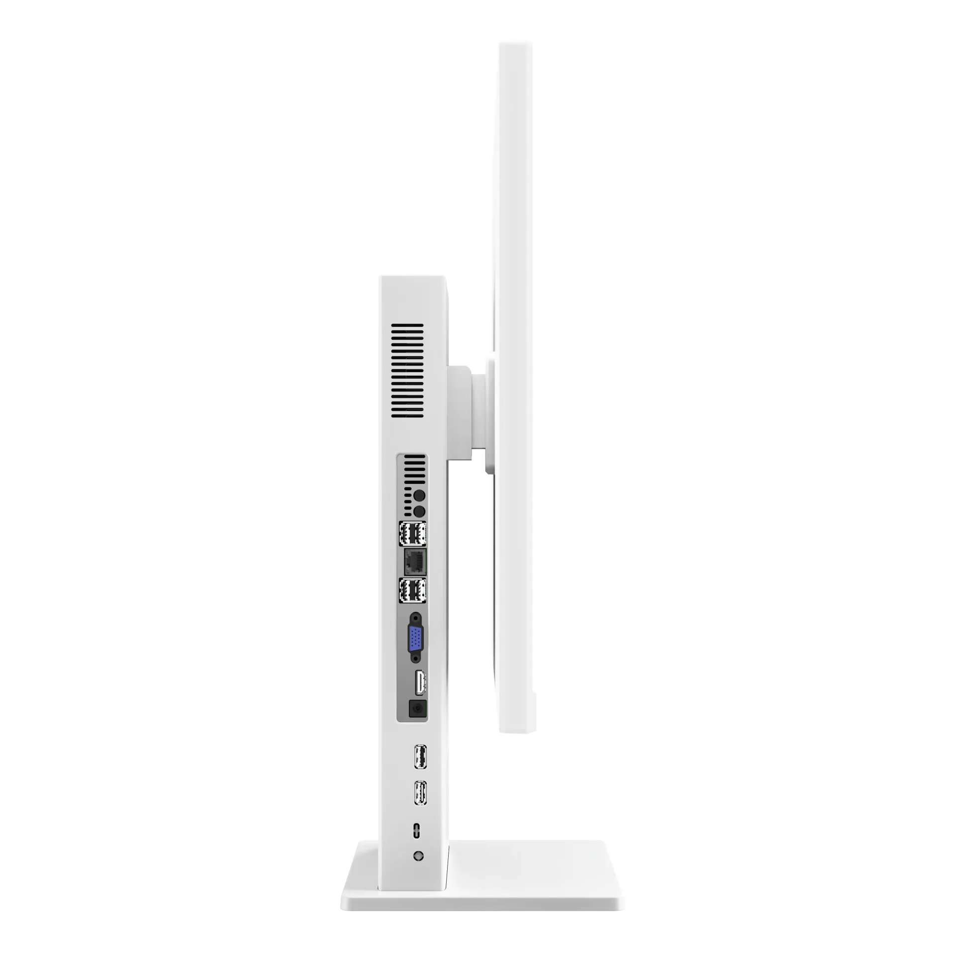 Customizable 27 inch All-In-One Desktop Computer, White Or Gray Metal Casing (3)